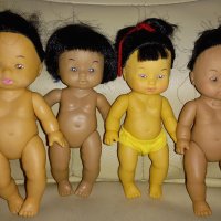 Малки азиатски кукли, снимка 5 - Кукли - 39266290