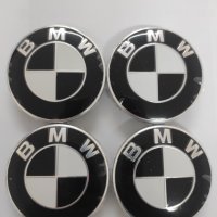 Капачки за Джанти за BMW 56, 60 и 68 мм. Цвят: Синьо/Бяло и Черно/Бяло. Комплект 4 бр., снимка 6 - Аксесоари и консумативи - 40515736