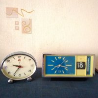  Часовник-будилник,механичен стар рядко срещан,китайски от 70-те години., снимка 4 - Антикварни и старинни предмети - 40403975