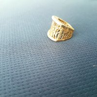 Златен пръстен 8.58гр.14кар., снимка 6 - Пръстени - 33497848