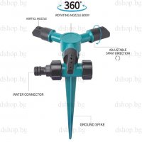 Пръскачка за поливане автоматична - 360 градуса, снимка 3 - Напояване - 36780576