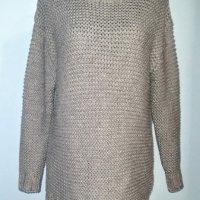 Туника тип пуловер "Pieces"® / голям размер , снимка 2 - Блузи с дълъг ръкав и пуловери - 28209681