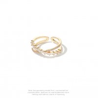 Тотална разпродажба - 50% Сребърен пръстен с циркон регулируем /2319/, снимка 2 - Пръстени - 33155788