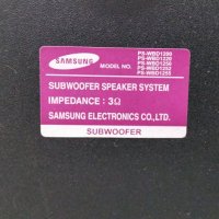 Субуфер Samsung PS-WBD1200, снимка 5 - Тонколони - 29026341