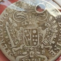 Сребърна монета 17 кройцера 1760г. Франц първи Кремниц Свещена Римска Империя 12213, снимка 12 - Нумизматика и бонистика - 42987092