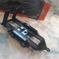 Платформа-Ремарке.  1.43  Motor Max. Metal Trailer . Die-cast Collection., снимка 15 - Колекции - 40312708