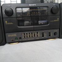 Двукасетъчен стерео радио касетофон Sony CFS-W430S, снимка 1 - Радиокасетофони, транзистори - 43439656