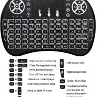 Мини безжична клавиатура с тъчпад - 2.4G, снимка 7 - Клавиатури и мишки - 39071033