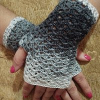 Памучни дамски ръкавици, снимка 4 - Ръкавици - 43102794