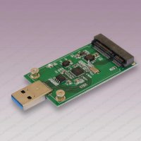 ANIMABG Преобразувател USB 3.0 към PCI-E mSATA, снимка 1 - Други - 33073602