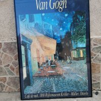 Картина kafe de nuit 1888 kroller-muller otterlo VAN  Gogh, снимка 2 - Картини - 38111326