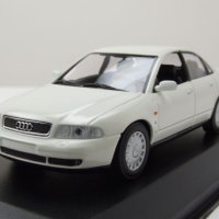 Audi A4 1995 - мащаб 1:43 на Maxichamps моделът е нов в PVC дисплей-кейс, снимка 1 - Колекции - 43377535