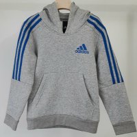 Детски суичър Adidas 3S Logo OH Hoodie Junior Boys, размер 7-8 год. /128 см. /. , снимка 2 - Детски анцузи и суичери - 39429970