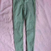 Зелени дънки клин НМ, снимка 2 - Детски панталони и дънки - 33103872