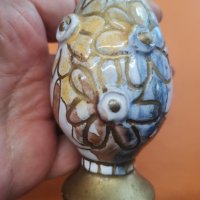 Декоративно керамично яйце, снимка 3 - Декорация за дома - 42988719