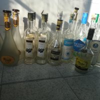 Стъклени бутилки , снимка 5 - Буркани, бутилки и капачки - 38475447