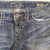 Дизайнерски дънки Silver jeans by "Aiko"® / широки крачоли, снимка 7 - Дънки - 28855006