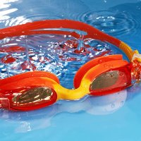 Нови Детски регулируеми очила за плуване 6-14 години UV защита, снимка 2 - Водни спортове - 39866760