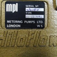 Дозираща помпа MPL HiFlow Metering Pump 220V, 50Hz, снимка 4 - Водни помпи - 40528146
