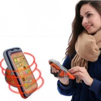 Електрически отопляем калъф чанта за телефон за зимата, снимка 2 - Калъфи, кейсове - 26786532
