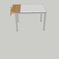 Workbench/Работна маса с тезгях/менгеме от бук - IKEA UDDABO, снимка 5 - Маси - 27678989