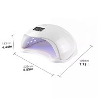 💅 Елегантна и компактна UV LED лампа за нокти, снимка 3 - Продукти за маникюр - 43063202