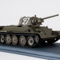 Умален модел на танк Т-34-76 в мащаб 1:43, снимка 1 - Колекции - 43262251