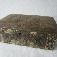 Много стара кутия метал ламарина антика, снимка 8 - Други ценни предмети - 33071599