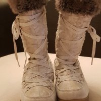 White CANDIE'S GIRL Mischa Wedge Heel Boots, снимка 5 - Детски боти и ботуши - 35137706