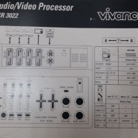 Audio Video Procesor VCR 3022, снимка 5 - Ресийвъри, усилватели, смесителни пултове - 26779594