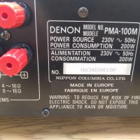 Denon PMA-100M, снимка 9 - Ресийвъри, усилватели, смесителни пултове - 32255944