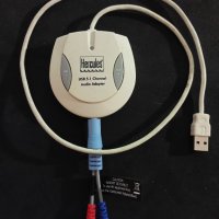 USB Sound Card Hercules, снимка 1 - Ресийвъри, усилватели, смесителни пултове - 35001573
