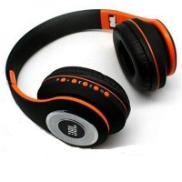 Слушалки Безжични Блутут Digital One SP01160 JBL T8 Черно-Оранжеви Wireless Bluetooth Headphones, снимка 2 - Слушалки, hands-free - 31243118