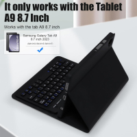 Калъф с клавиатура за Samsung Galaxy Tab A9 8.7" 2023SM-X110/X115/X117, снимка 3 - Таблети - 44877866