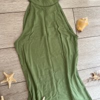 Елегантна зелена рокля, снимка 6 - Рокли - 37887595