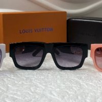 Louis Vuitton 2023 висок клас слънчеви очила унисекс розово, снимка 12 - Слънчеви и диоптрични очила - 38999667