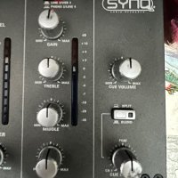  Synq SMD-2 Dj Mixer, снимка 4 - Ресийвъри, усилватели, смесителни пултове - 36801929