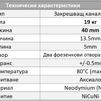 Канален неодимов магнит 40mm, снимка 5 - Други машини и части - 40433738