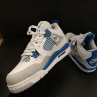 Nike Jordan 4 Military Blue , снимка 4 - Кецове - 36547585