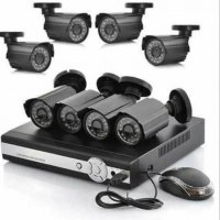 Комплект 8 броя камери видеонаблюдение FULL HD, снимка 1 - Комплекти за видеонаблюдение - 39810783