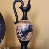 Гръцка,керамична кана, снимка 6 - Декорация за дома - 43939083