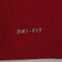 Nike DRI-FIT оригинална тениска M Найк спортна фланелка спорт фитнес, снимка 5 - Спортни дрехи, екипи - 37223489