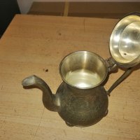 Продавам античен инкрустиран чайник, уникат, снимка 2 - Антикварни и старинни предмети - 43766656