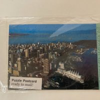 Картичка - пъзел с изглед към Ванкувър, снимка 1 - Пъзели - 38637221