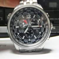 Citizen, Eco-Drive chronograph watch WR100, H500 - S055148, снимка 2 - Мъжки - 28419558