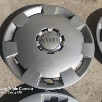 Оригинални тасове Audi 16 цола, снимка 2 - Аксесоари и консумативи - 40418439