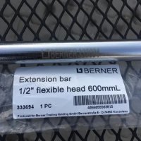 Berner професионално чупещо рамо 1/2 " 600 мм, снимка 6 - Аксесоари и консумативи - 28837465