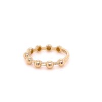 Златен дамски пръстен 1,97гр. размер:51 14кр. проба:585 модел:21888-6, снимка 3 - Пръстени - 44002313