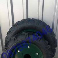 К-т Външна и вътрешна гуми с джанта 5×12 за мотофреза/ моноблог, снимка 2 - Гуми и джанти - 28048625