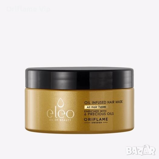 Маска за коса с олио Eleo, снимка 1